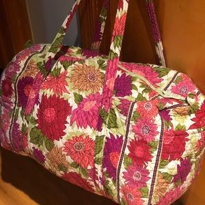 Floral Vera Bradley Duffle Bag